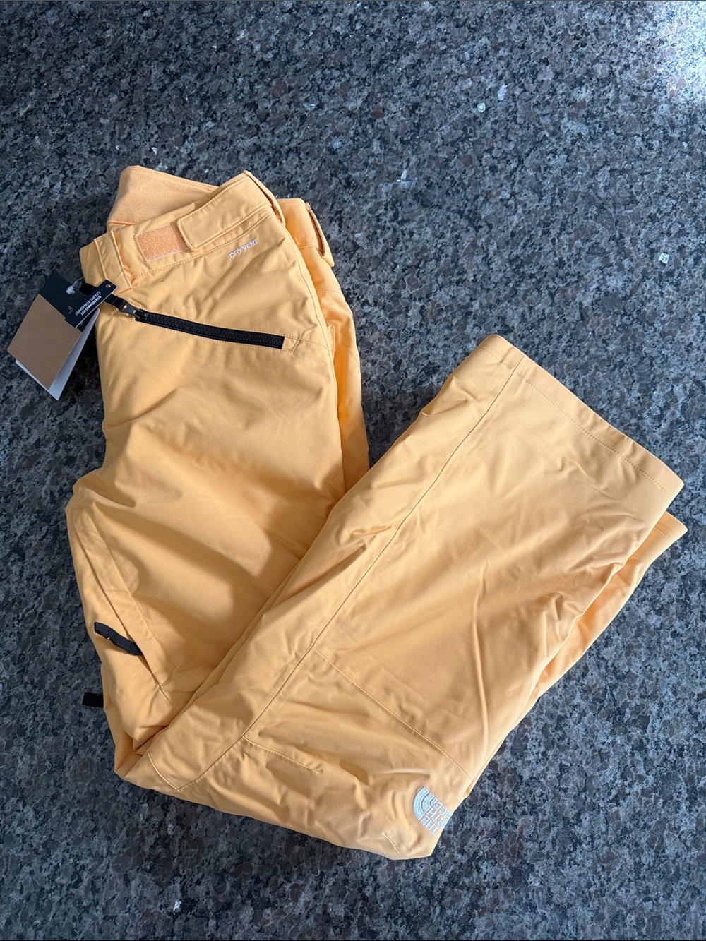 The North Face Women's Chamois Orange Snow Pants - Insulated Ski Joggersi